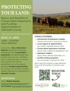 ALOSC Webinar Socials Alameda County Conservation Partnership