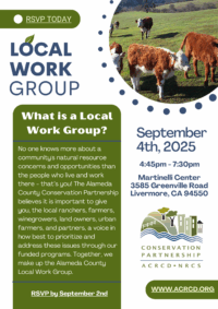 Local Workgroup Sept. 4 2025 Alameda County Conservation Partnership